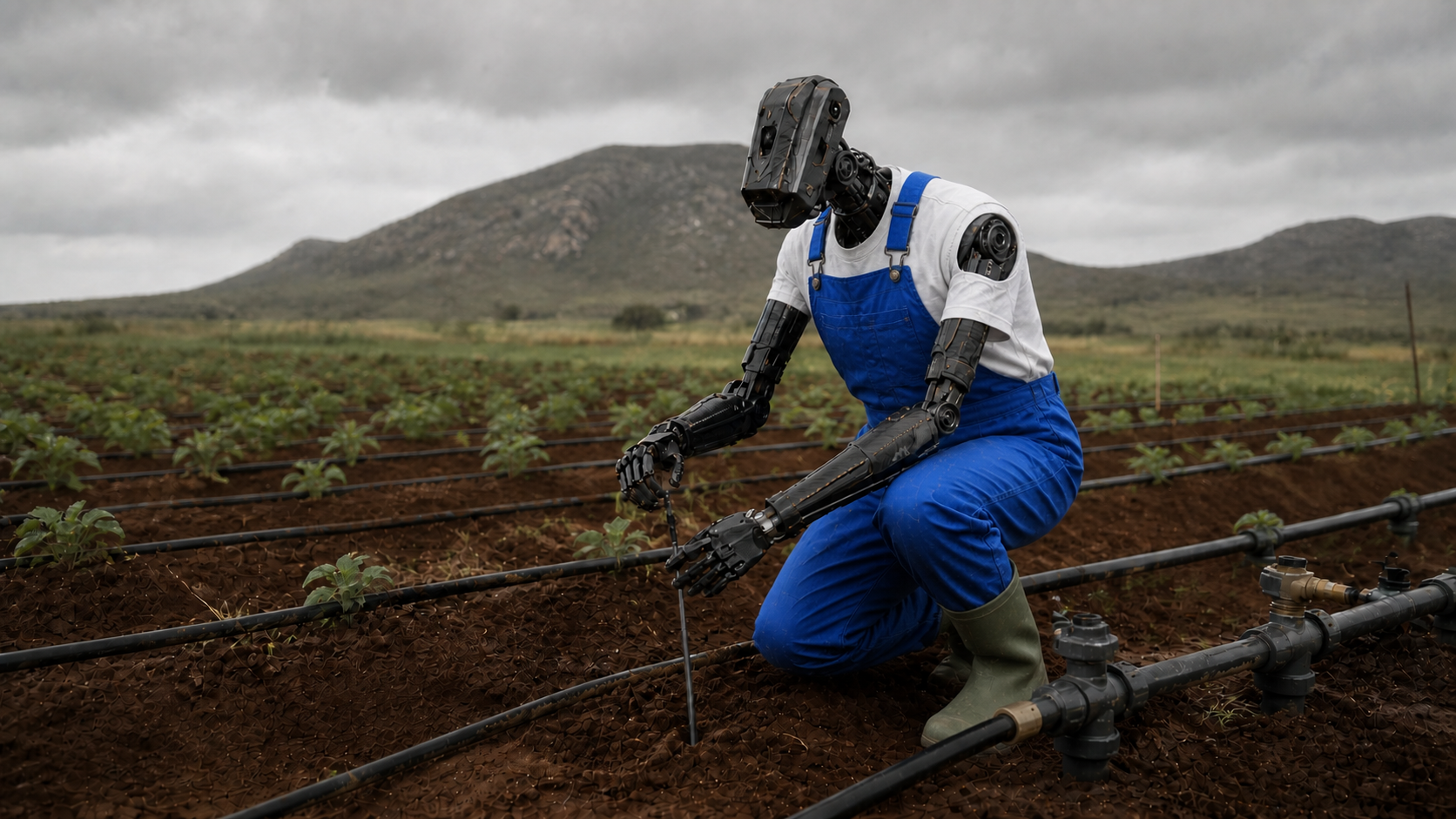 SOKO A01 in an agricultural field: Irrigation & soil sensing